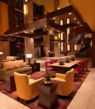 Bloomington-Normal Marriott Hotel and Conference Center - Lobby